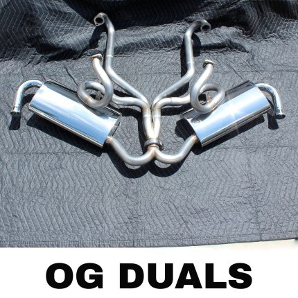 A1 Lowdown VW Header and OG Duals Muffler Set